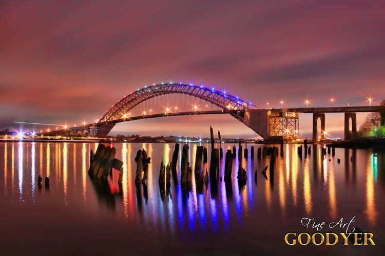 Pamela Goodyer's fine art picture of the Bayonne Bridge