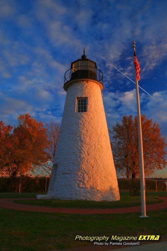 Concord point lighthouse sunrise