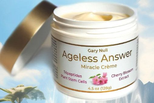 Ageless answer Gary Null's Miracle Cream Jar.