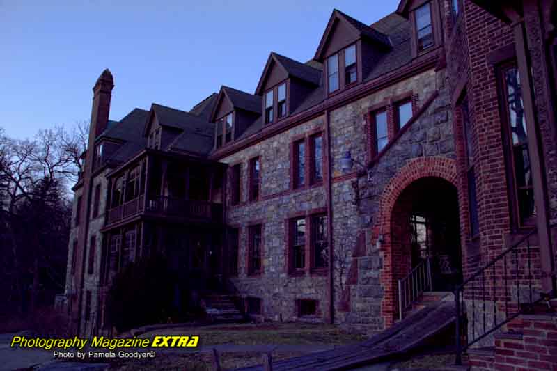 St Mary's rectory scary looking picture.