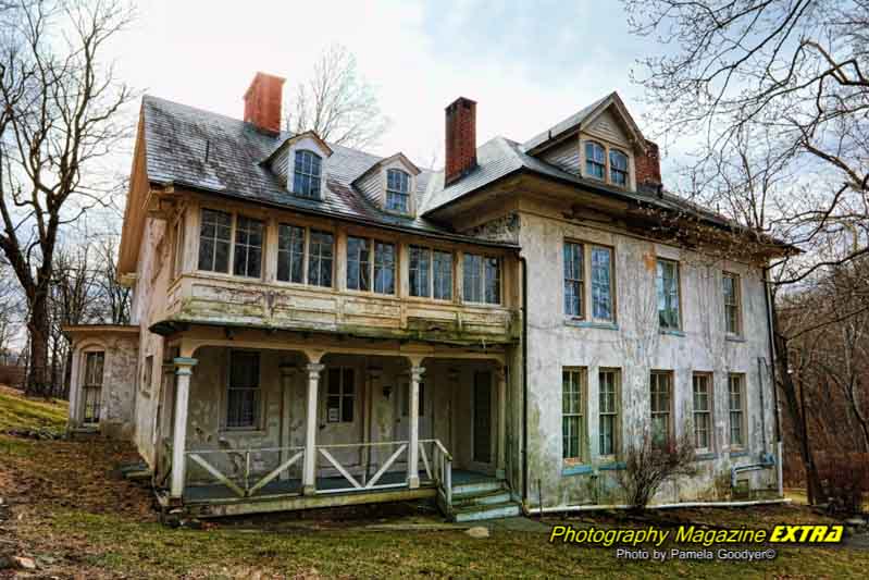 Oh, beat up house at the solitude house.