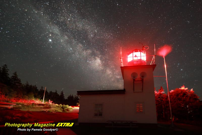 Grand Manan Lighthouse MilkyWay photography 1 of 1